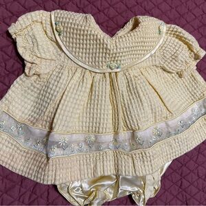 Charming Cream Kids Matching Set